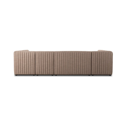 Four Hands - Grayson - Augustine Dining Banquette, U Shape - Crypton Nomad Taupe - 231705-004_CLOSEOUT view 5