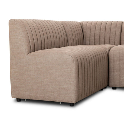 Four Hands - Grayson - Augustine Dining Banquette, U Shape - Crypton Nomad Taupe - 231705-004_CLOSEOUT view 7