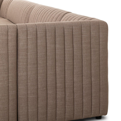 Four Hands - Grayson - Augustine Dining Banquette, U Shape - Crypton Nomad Taupe - 231707-004_CLOSEOUT view 6