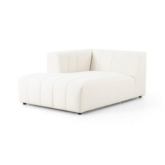 Four Hands - Grayson - Build Your Own: Langham Channeled Sectional - Left Chaise - Fayette Cloud - 105756-008 veiw 1