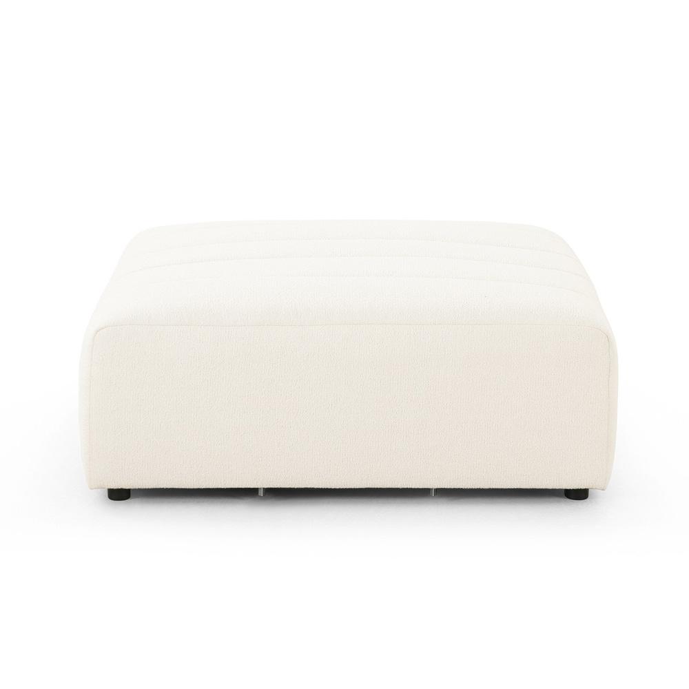 Four Hands - Grayson - Build Your Own: Langham Channeled Sectional - Ottoman -Fayette Cloud - 105757-006 veiw 3
