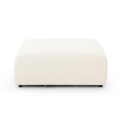Four Hands - Grayson - Build Your Own: Langham Channeled Sectional - Ottoman -Fayette Cloud - 105757-006 veiw 3