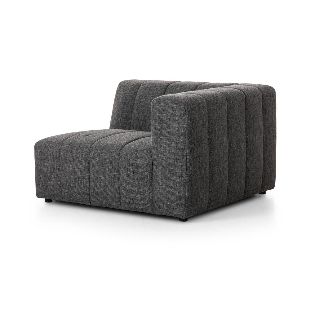 Four Hands - Grayson - Build Your Own: Langham Channeled Sectional - Raf Piece - Saxon Charcoal - 105758-010 veiw 1