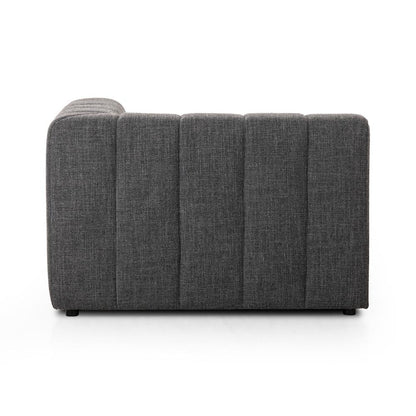 Four Hands - Grayson - Build Your Own: Langham Channeled Sectional - Raf Piece - Saxon Charcoal - 105758-010 veiw 4