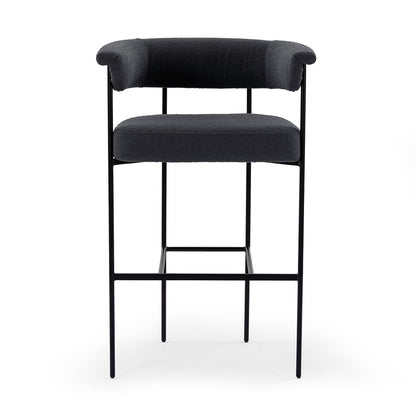 Four Hands - Grayson - Carrie Bar + Counter Stool - FIQA Boucle Slate - 108498-007_CLOSEOUT view 2