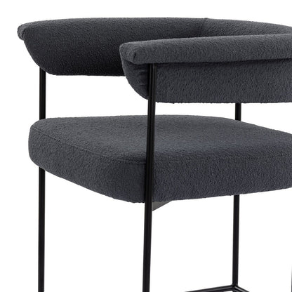Four Hands - Grayson - Carrie Bar + Counter Stool - FIQA Boucle Slate - 108498-007_CLOSEOUT view 5