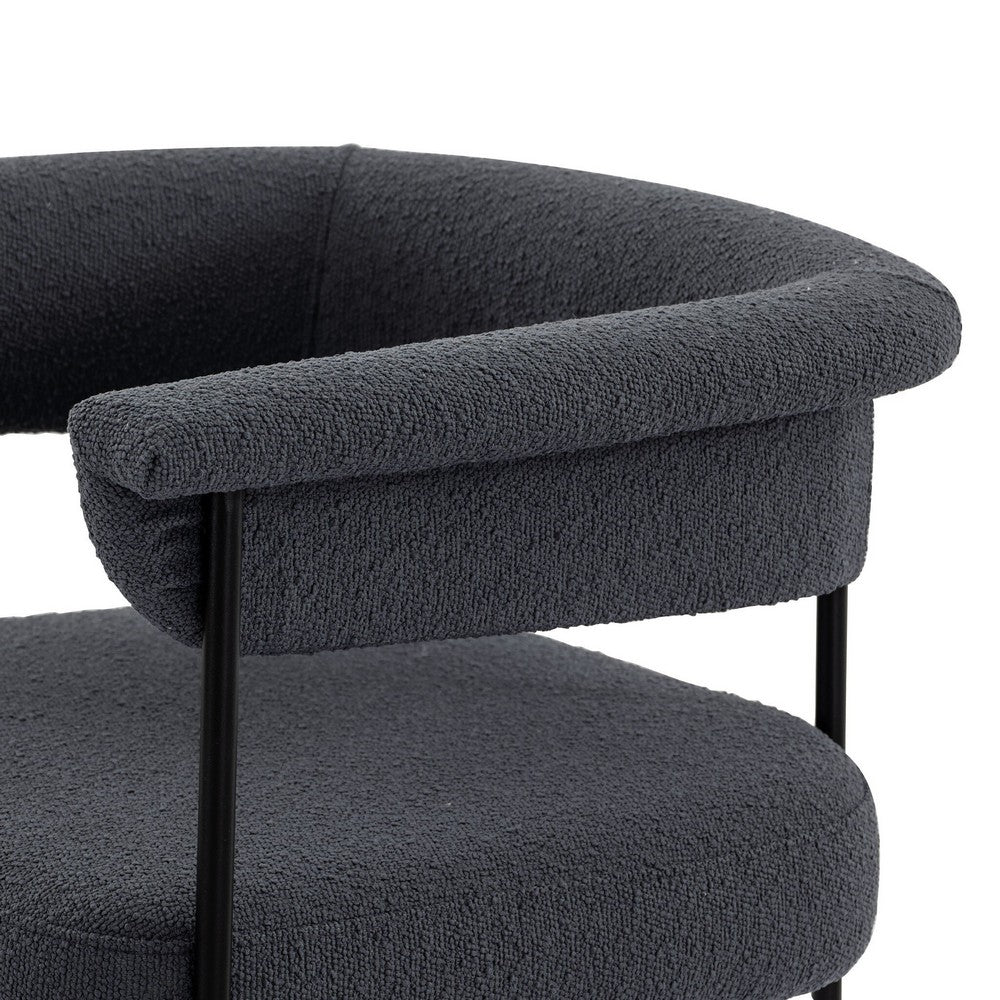 Four Hands - Grayson - Carrie Bar + Counter Stool - FIQA Boucle Slate - 108498-007_CLOSEOUT view 6