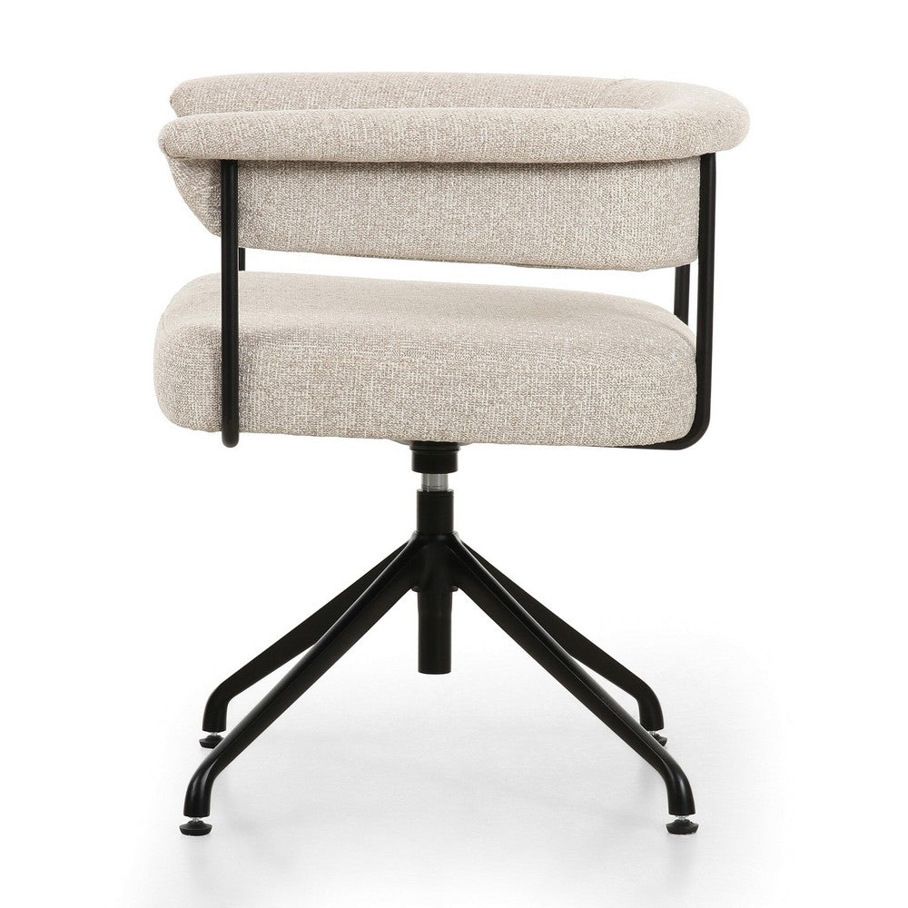 Four Hands - Grayson - Carrie Desk Chair - Light Camel - 243656-001_CLOSEOUT view 3