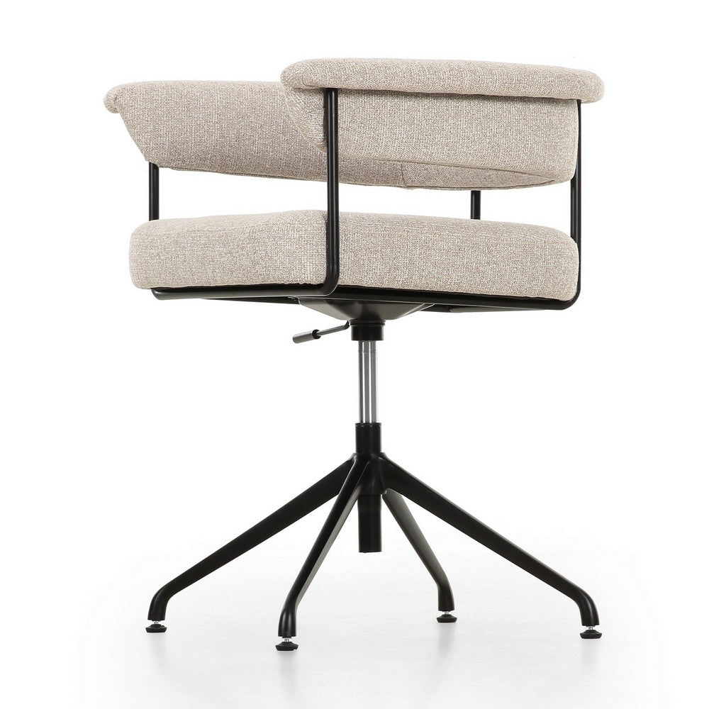 Four Hands - Grayson - Carrie Desk Chair - Light Camel - 243656-001_CLOSEOUT view 4