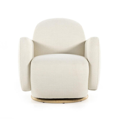 Four Hands - Grayson - Enya Swivel Chair - Gibson White - 227371-001 veiw 2