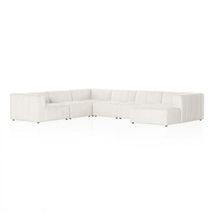 Four Hands - Grayson - Langham Channeled 6-Piece Sectional - Fayette Cloud - 227473-003 veiw 1
