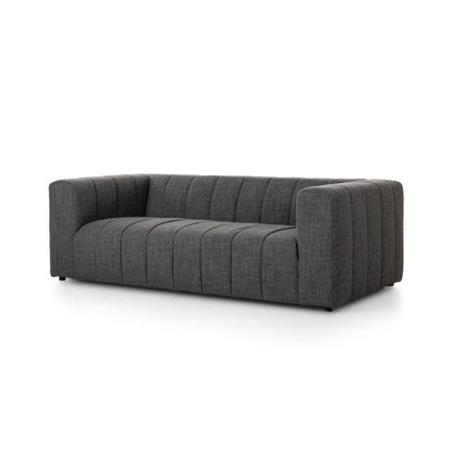 Four Hands - Grayson - Langham Channeled Sofa - Saxon Charcoal - 227997-007 veiw 1
