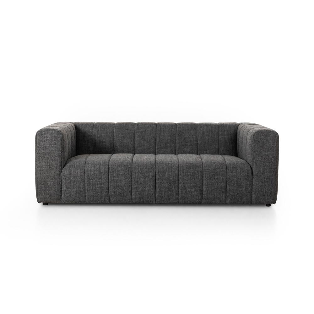Four Hands - Grayson - Langham Channeled Sofa - Saxon Charcoal - 227997-007 veiw 2