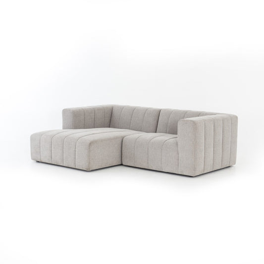 Four Hands - Langham Channelled 2 Piece Sectional - Laf Chaise - CGRY-001-320-S4 veiw 1