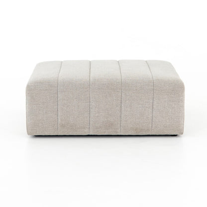 Four Hands - Langham Channelled Ottoman - CGRY-001-320-OTM veiw 5