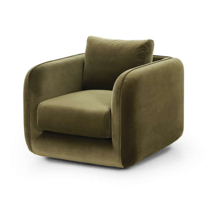 Four Hands - Grayson - Malakai Swivel Chair-Surrey Olive - 231360-002 veiw 1