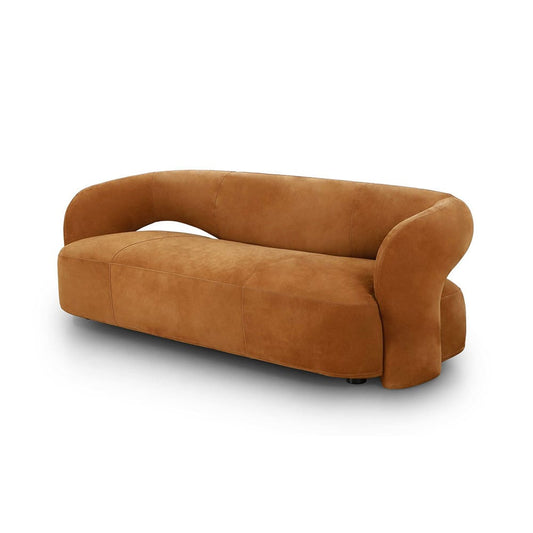 Four Hands - Grayson - Mazie Sofa - Nubuck Cognac - 241283-003_CLOSEOUT view 1