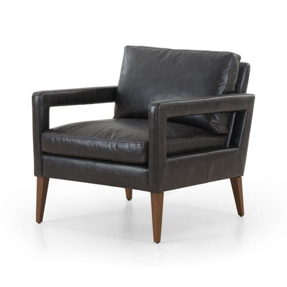 Four Hands - Grayson - Olson Chair - Sonoma Black - 105771-004 veiw 1