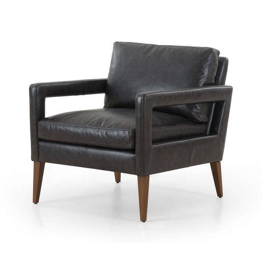 Four Hands - Grayson - Olson Chair - Sonoma Black - 105771-004 veiw 1
