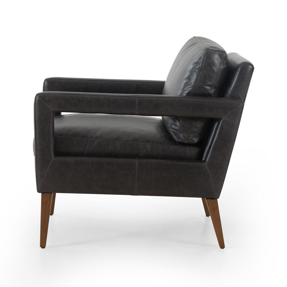 Four Hands - Grayson - Olson Chair - Sonoma Black - 105771-004 veiw 3
