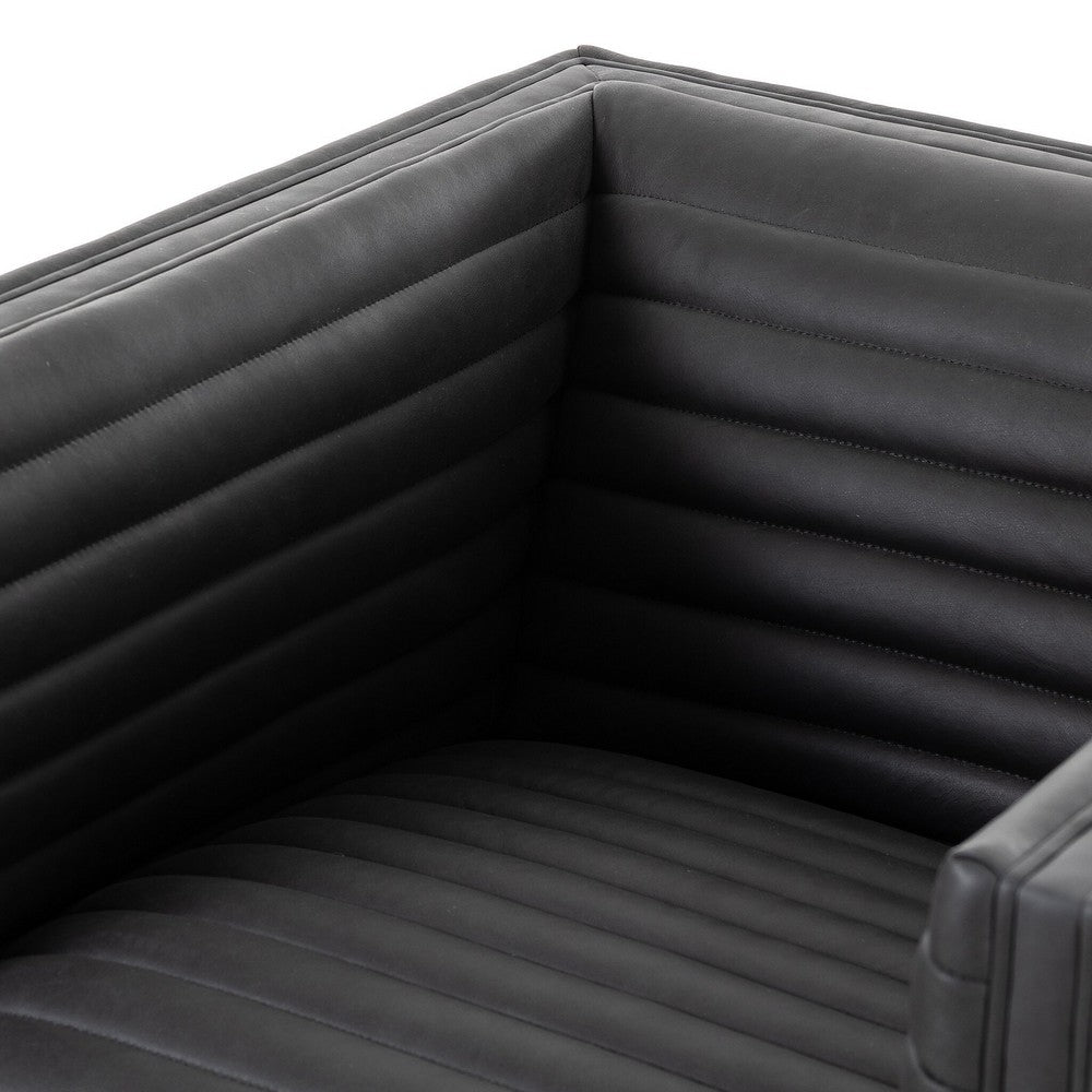 Four Hands - Grayson - Padma Swivel Chair - Eucapel Black - 237461-001_CLOSEOUT view 9