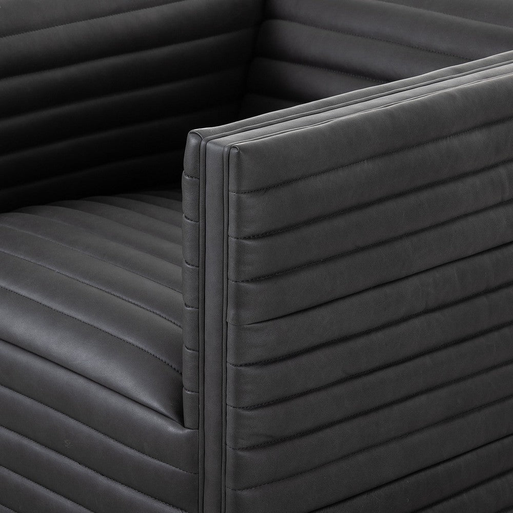 Four Hands - Grayson - Padma Swivel Chair - Eucapel Black - 237461-001_CLOSEOUT view 10