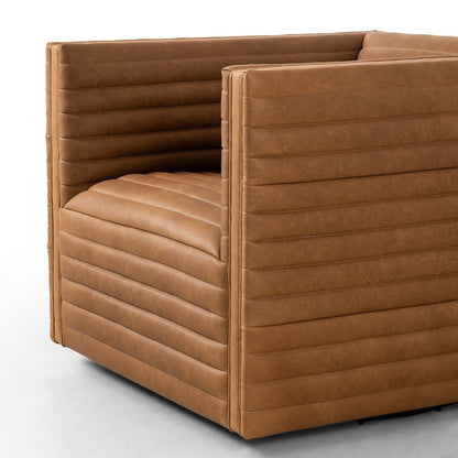 Four Hands - Grayson - Padma Swivel Chair - Eucapel Cognac - 237461-002_CLOSEOUT view 6
