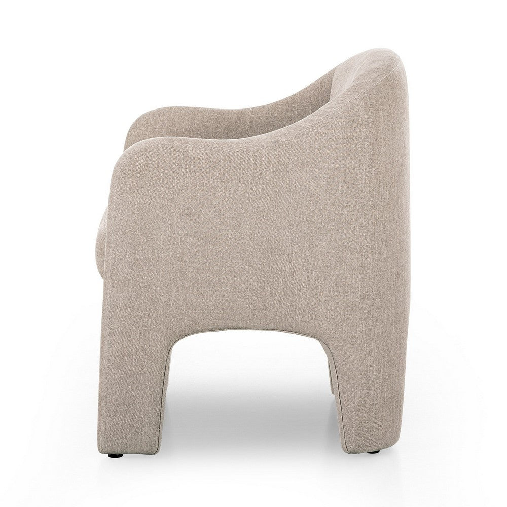 Four Hands - Grayson - Sully Dining Chair - Harbor Sand - 240983-001_CLOSEOUT view 3