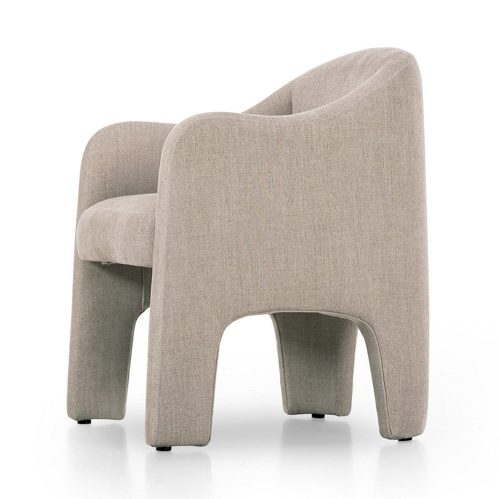 Four Hands - Grayson - Sully Dining Chair - Harbor Sand - 240983-001_CLOSEOUT view 4