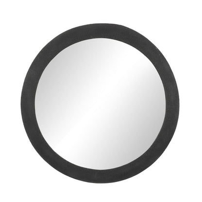 Four Hands - Grazia Wall Mirror - Black Plaster Iron - 243510-001 view 1