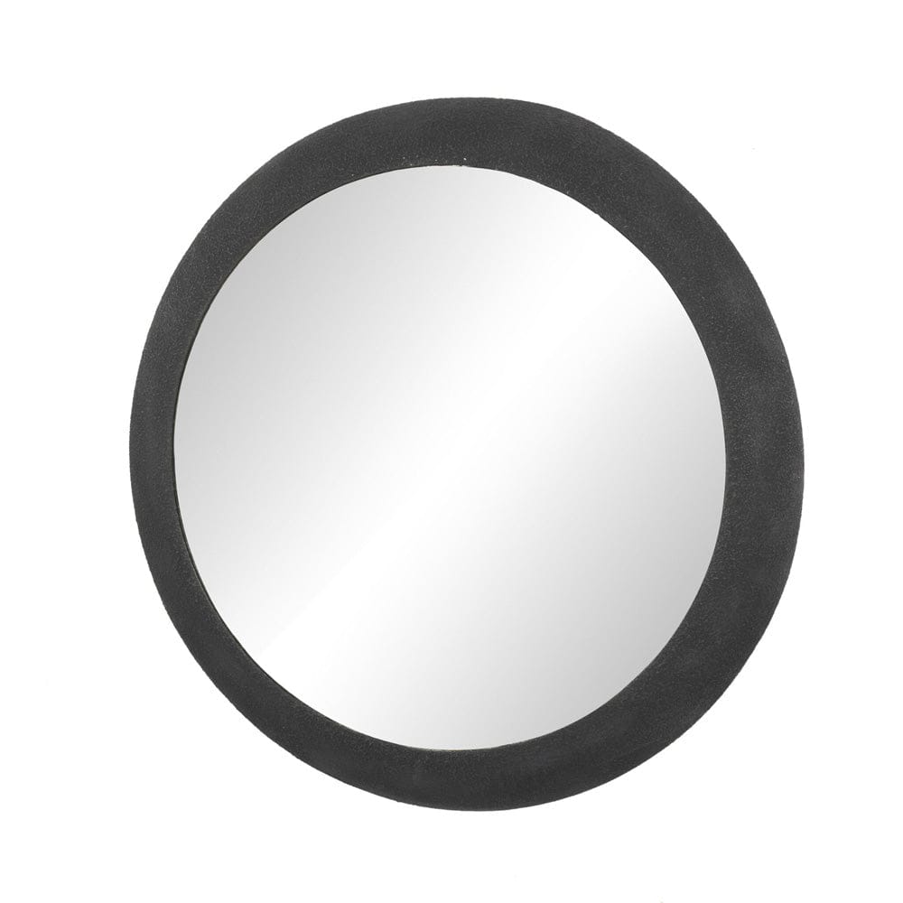 Four Hands - Grazia Wall Mirror - Black Plaster Iron - 243510-001 view 2