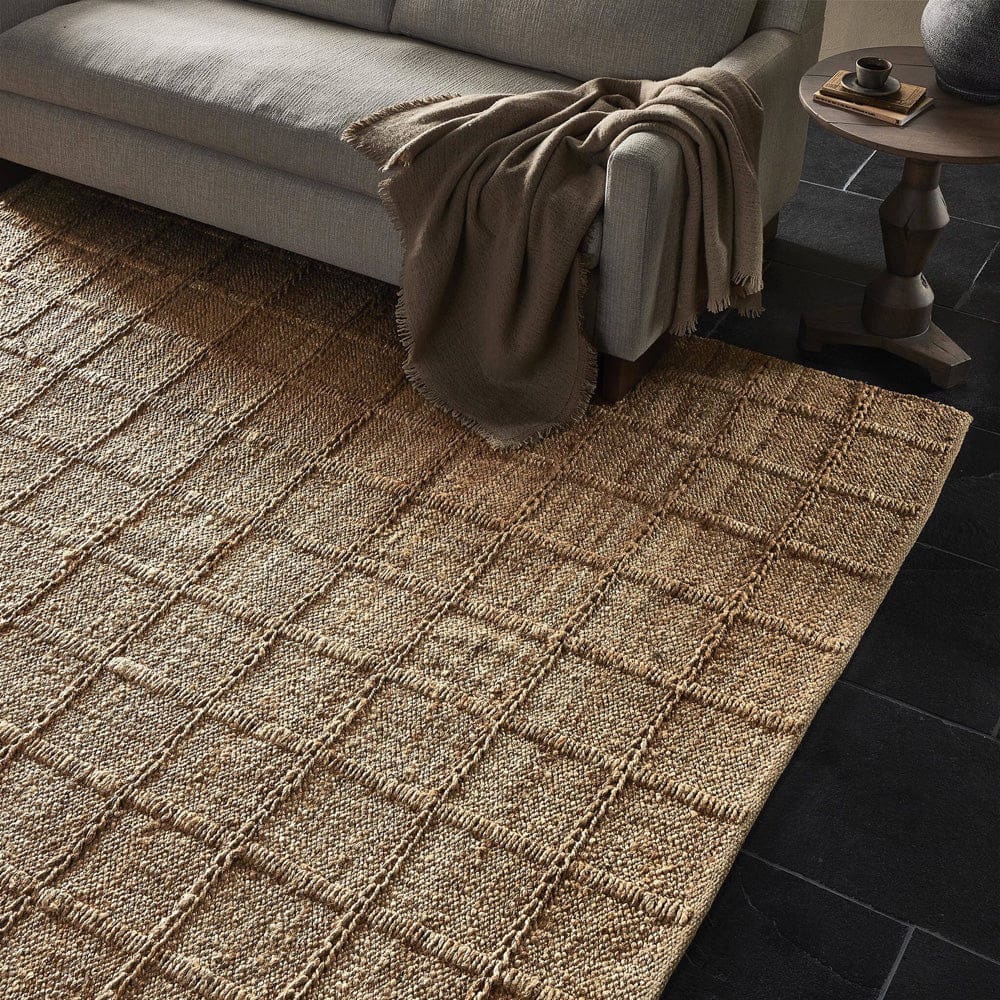 Four Hands - Grid Jute Rug - Natural Grid Jute - 243863-002 view 3