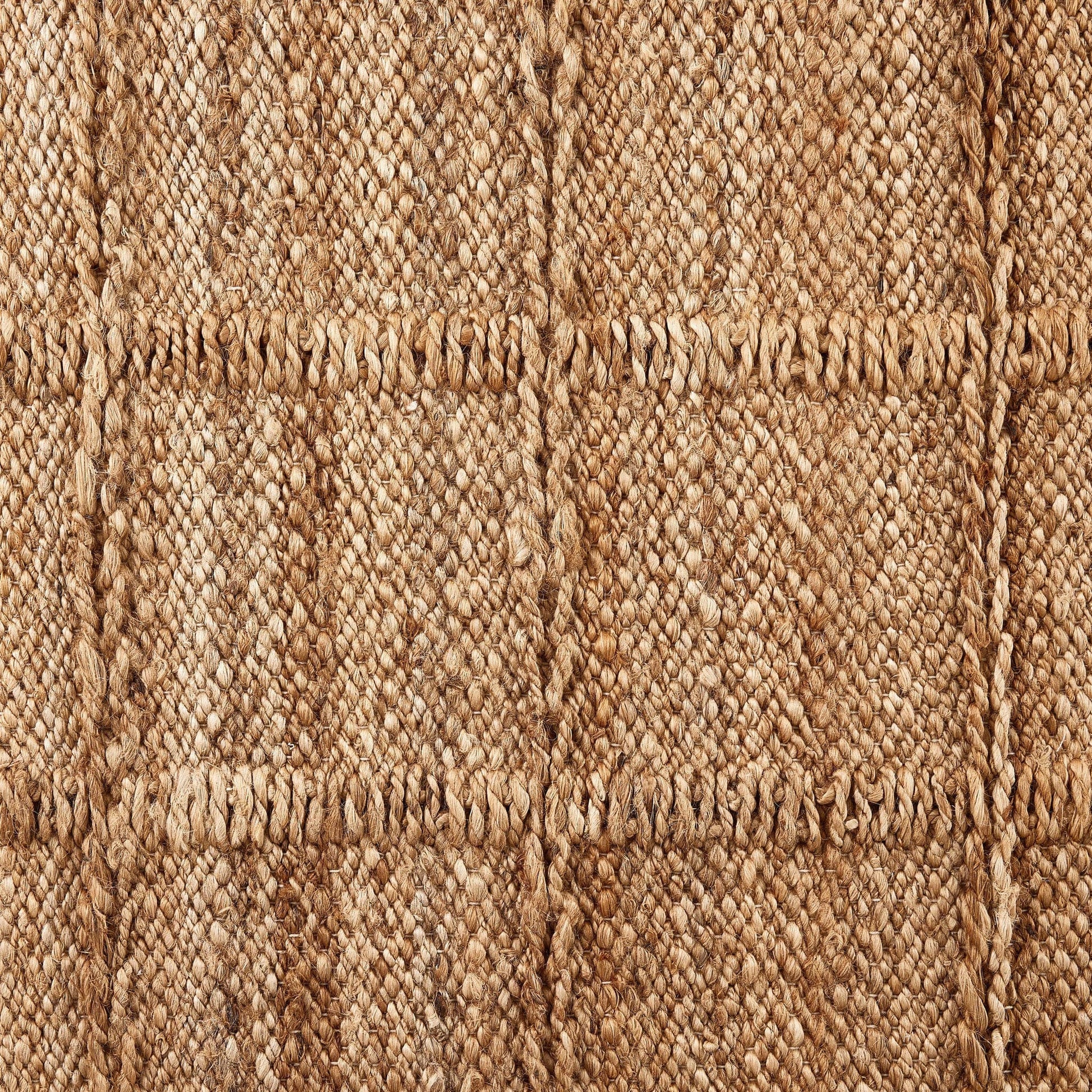 Four Hands - Grid Jute Rug - Natural Grid Jute - 243863-002 view 6