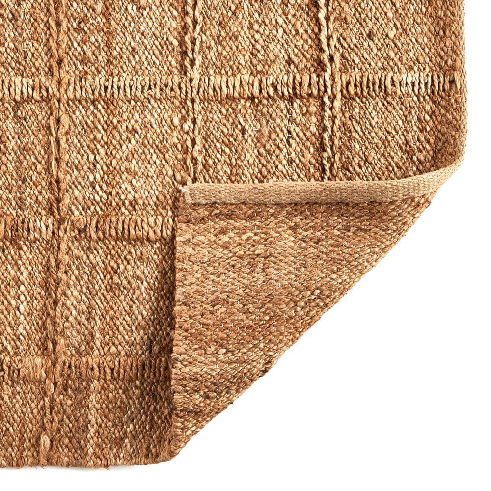 Four Hands - Grid Jute Rug - Natural Grid Jute - 243863-003 view 2