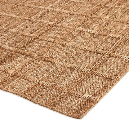 Four Hands - Grid Jute Rug - Natural Grid Jute - 243863-003 view 5