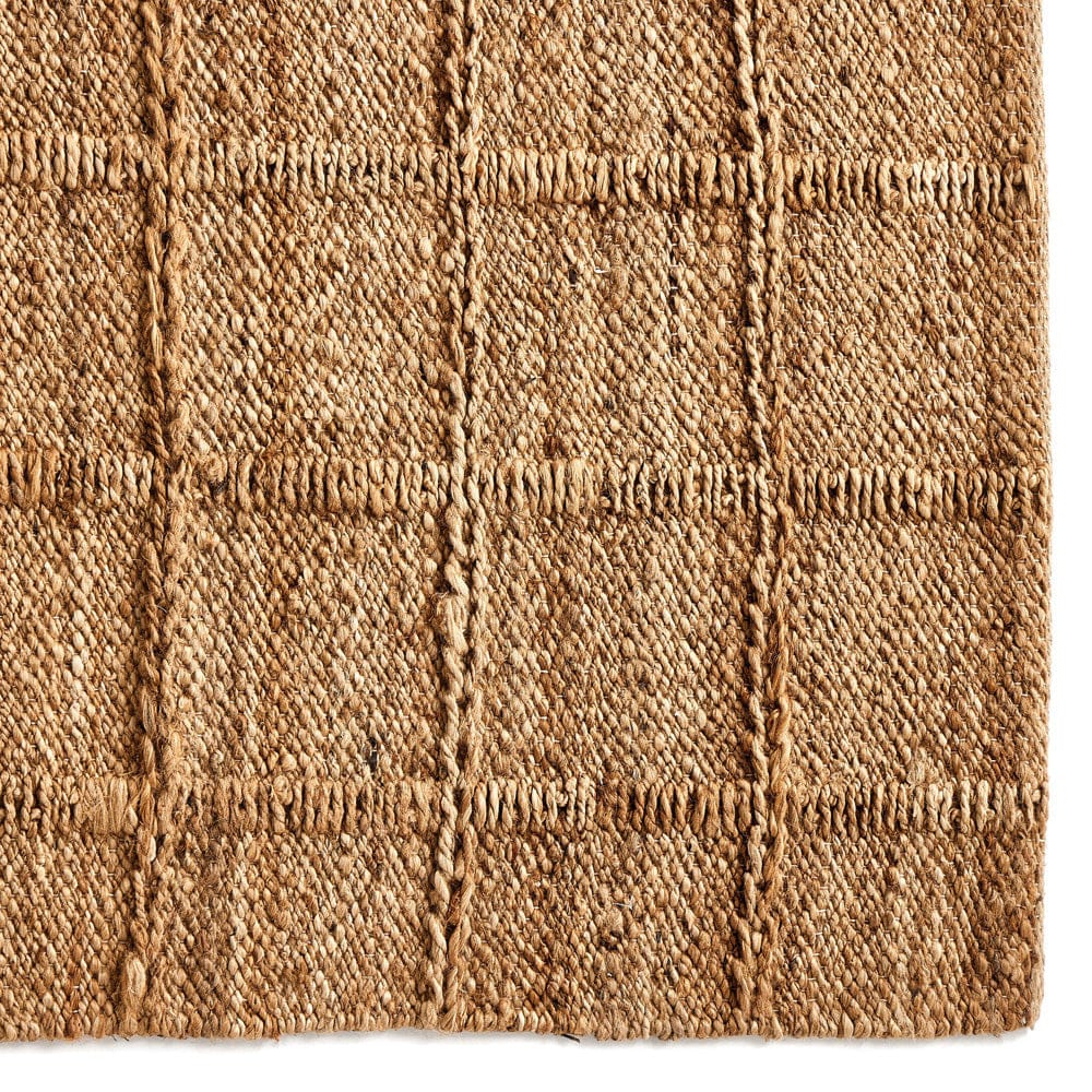 Four Hands - Grid Jute Rug - Natural Grid Jute - 243863-003 view 7