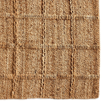 Four Hands - Grid Jute Rug - Natural Grid Jute - 243863-003 view 7