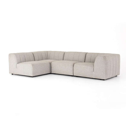 Four Hands - Gwen L-Shaped Outdoor 4-Piece Sectional - Faye Ash - 223218-001 veiw 1