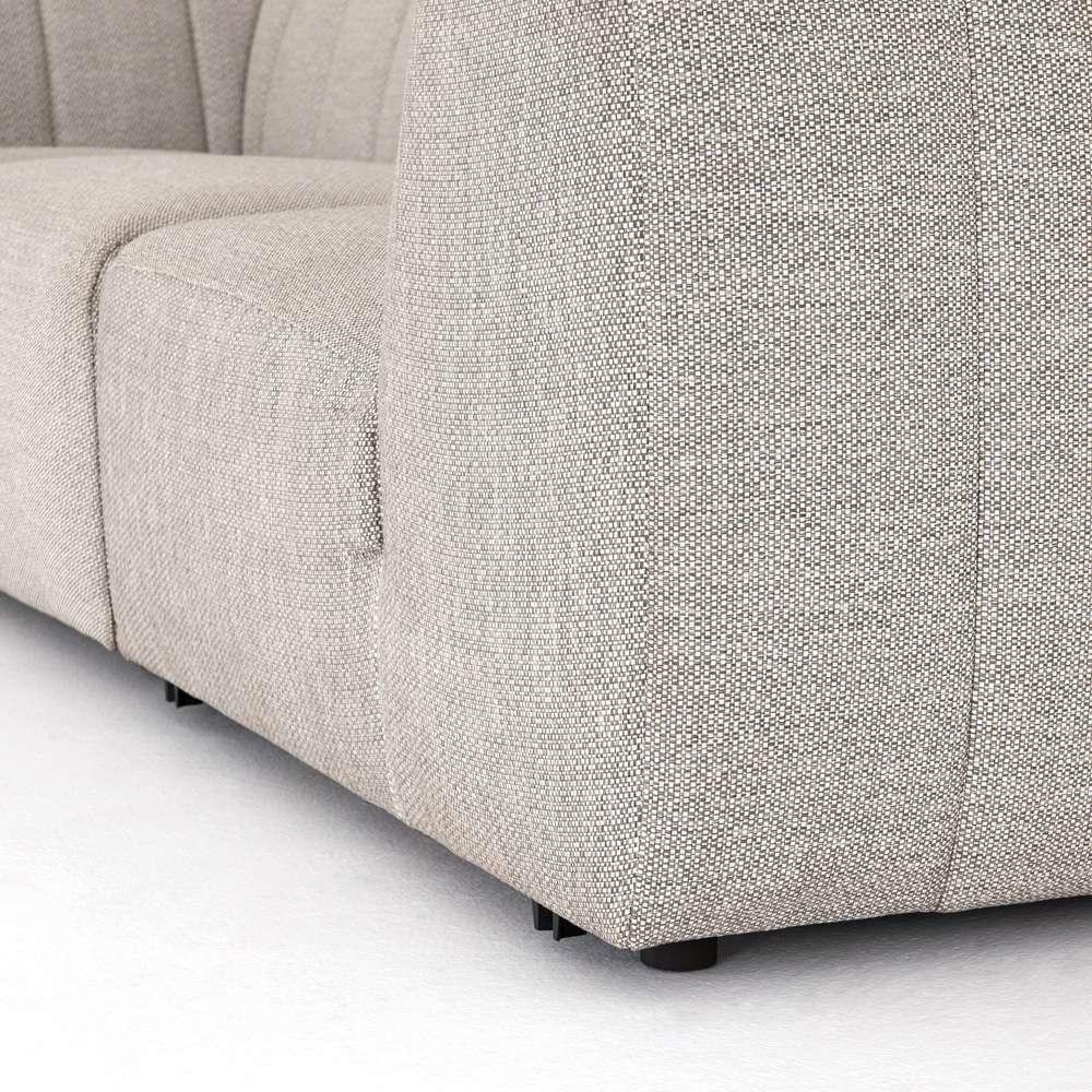 Four Hands - Gwen L-Shaped Outdoor 4-Piece Sectional - Faye Ash - 223218-001 veiw 6