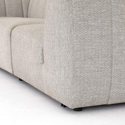 Four Hands - Gwen L-Shaped Outdoor 4-Piece Sectional - Faye Ash - 223218-001 veiw 6