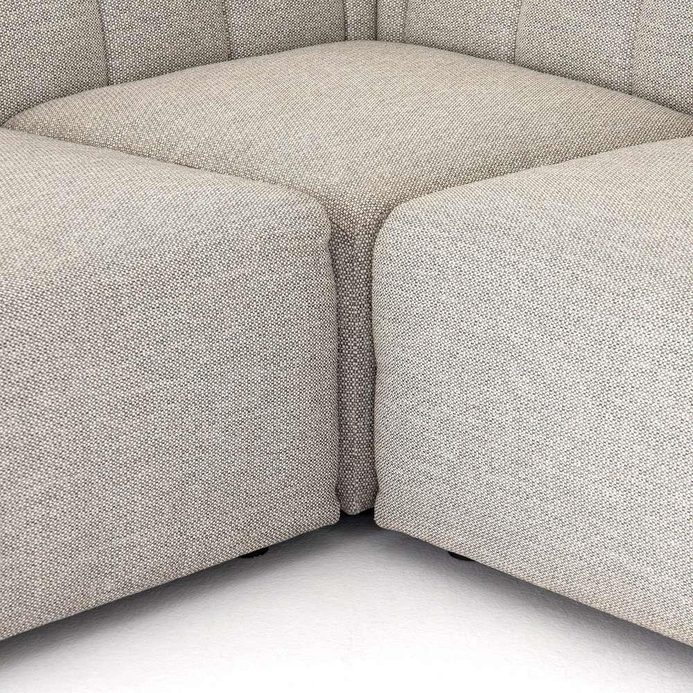 Four Hands - Gwen L-Shaped Outdoor 4-Piece Sectional - Faye Ash - 223218-001 veiw 8