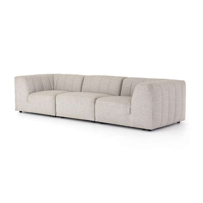 Four Hands - Gwen Outdoor 3-Piece Sectional Sofa - Faye Ash - 223215-001 veiw 1