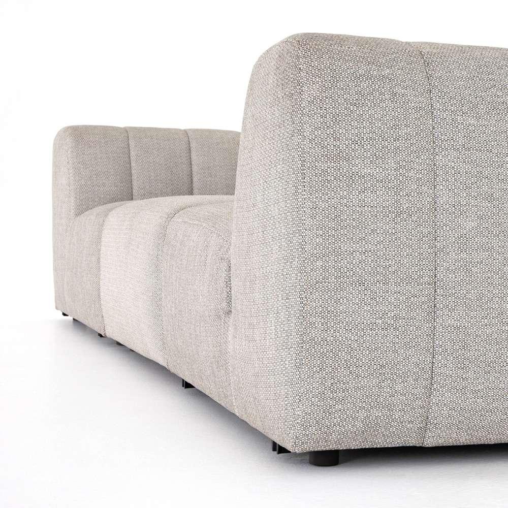 Four Hands - Gwen Outdoor 3-Piece Sectional Sofa - Faye Ash - 223215-001 veiw 6