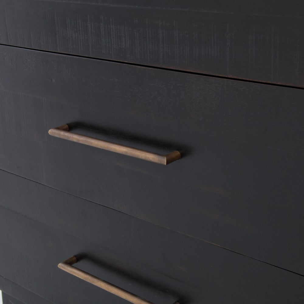 Four Hands - Suki 6 Drawer Dresser - Burnished Black - 108032-003 veiw 4