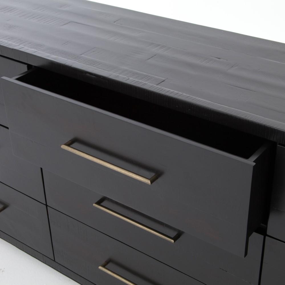 Four Hands - Suki 9 Drawer Dresser - Burnished Black - 108039-003 veiw 3