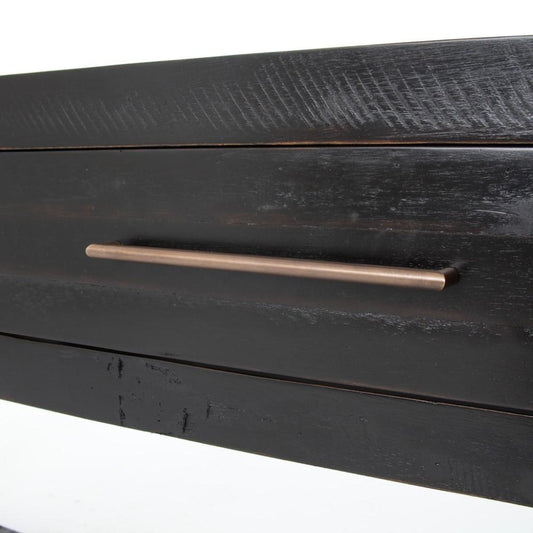 Four Hands - Suki Console Table - Burnished Black - VHAD-F085 veiw 2