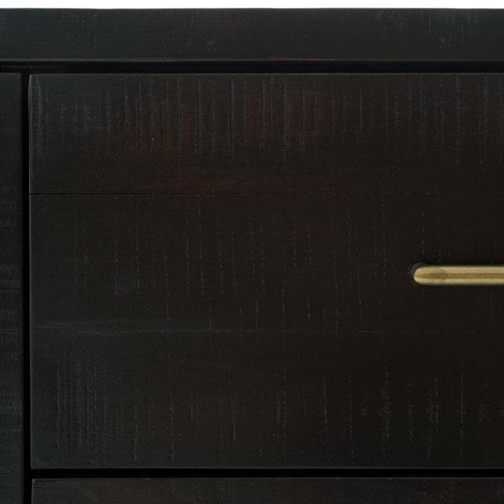 Four Hands - Suki Large Media Console - Burnished Black - VHAD-F184 veiw 2