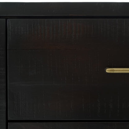 Four Hands - Suki Large Media Console - Burnished Black - VHAD-F184 veiw 2