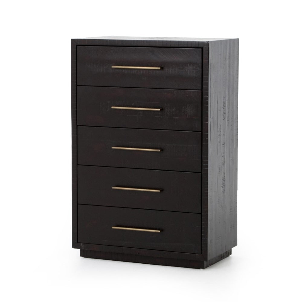 Four Hands - Suki Tall Boy - Burnished Black - 108034-003 veiw 1