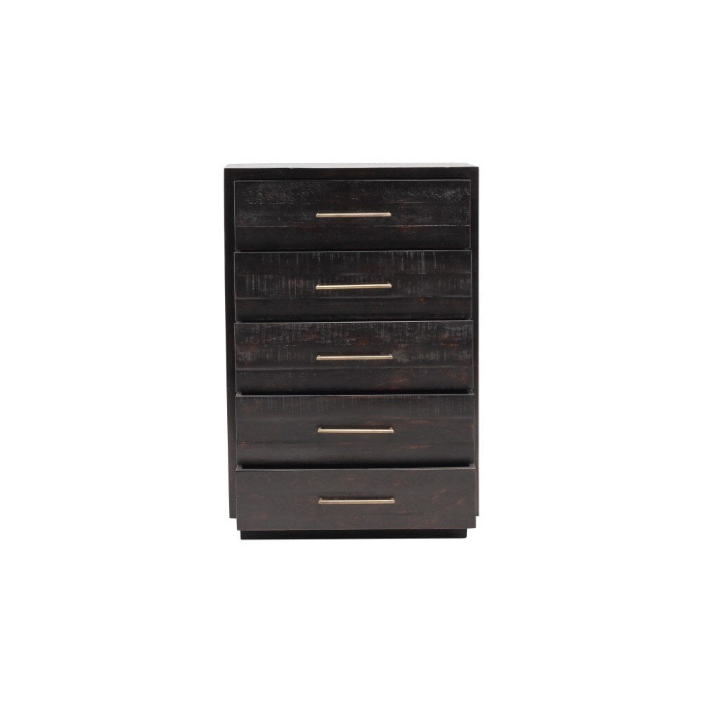 Four Hands - Suki Tall Boy - Burnished Black - 108034-003 veiw 7